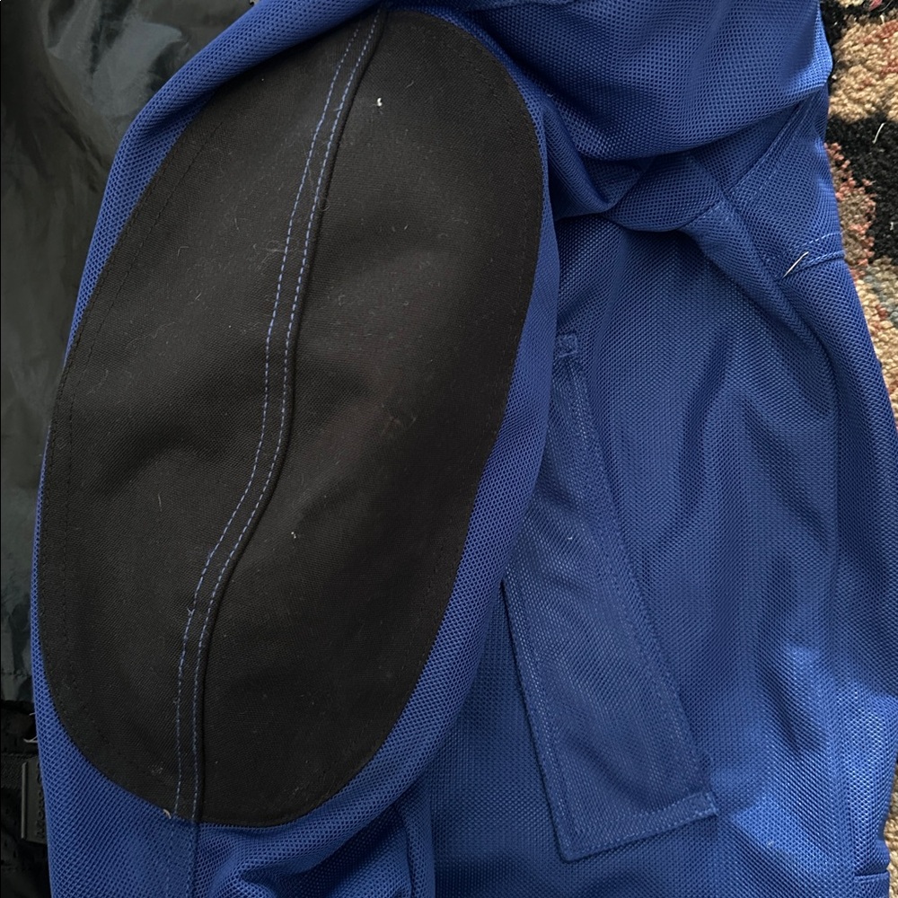 Blue Motorcycle Jacket - Picture 6 of 10